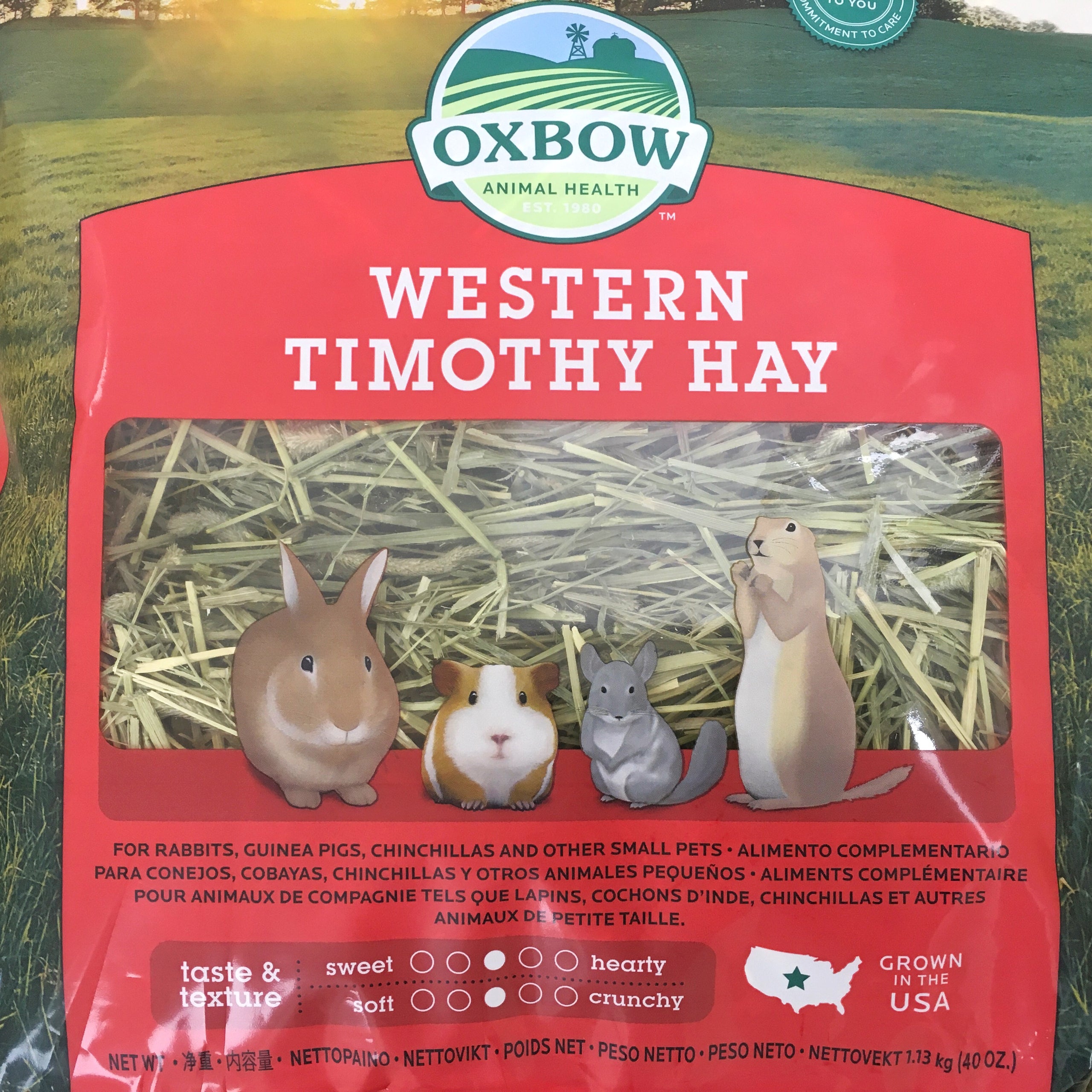 Oxbow Timothy Hay House Rabbit Society